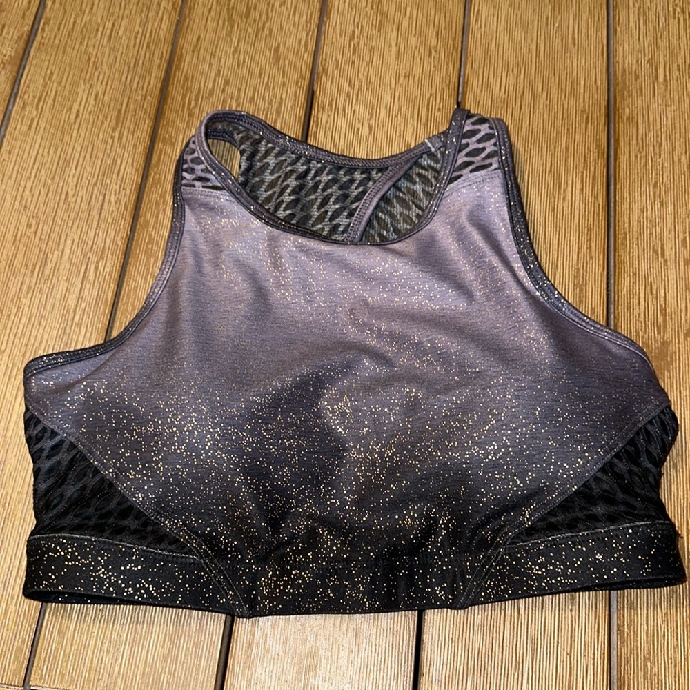 WITH WEAR IT TO HEART~Size S~Running Sports Bra Removable Pads ~Gym Yoga ~Top